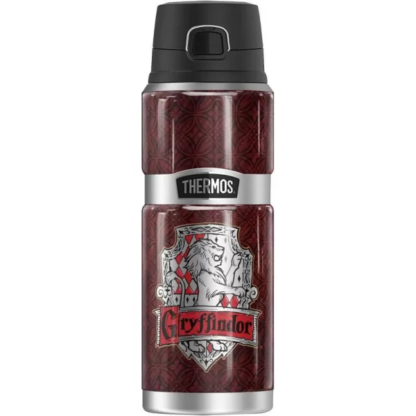 Harry Potter Slytherin House Crest THERMOS STAINLESS KING Stainless Steel Drink Bottle Vacuum insulated amp Double Wall 24oz24 oz Bottle GRYFFINDOR HOUSE CREST