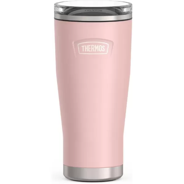 ICON SERIES BY THERMOS Stainless Steel Cold Tumbler 24 Ounce Sandstone24 Ounce Sunset Pink