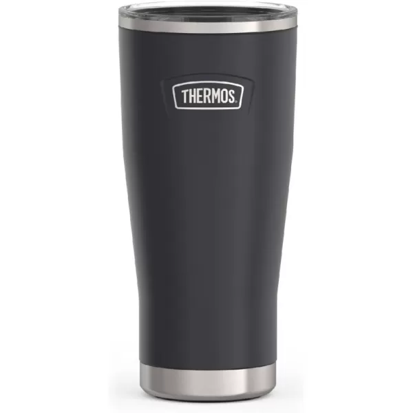 ICON SERIES BY THERMOS Stainless Steel Cold Tumbler with Slide Lock 24 Ounce Matte Stainless Steel24 Ounce Granite