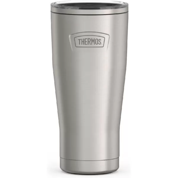 ICON SERIES BY THERMOS Stainless Steel Cold Tumbler with Slide Lock 24 Ounce Matte Stainless Steel24 Ounce Matte Stainless Steel