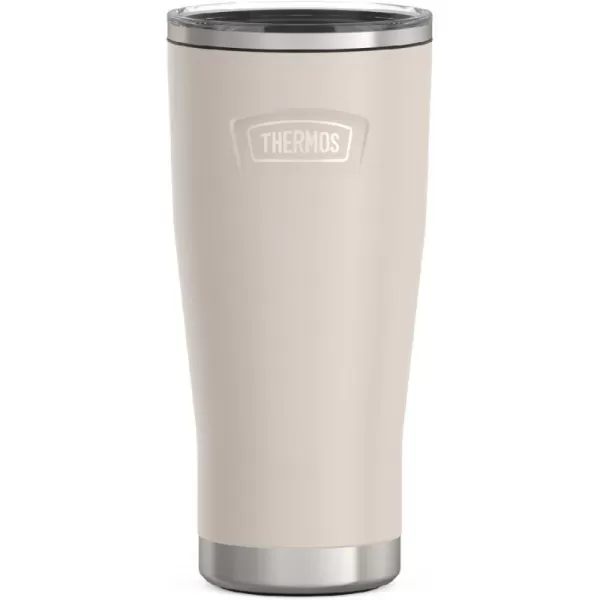 ICON SERIES BY THERMOS Stainless Steel Cold Tumbler with Slide Lock 24 Ounce Matte Stainless Steel24 Ounce Sandstone