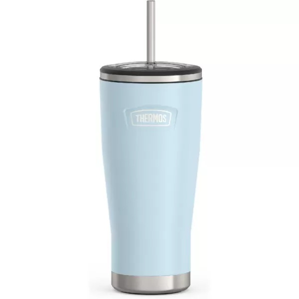 ICON SERIES BY THERMOS Stainless Steel Cold Tumbler with Straw 24 Ounce Sandstone24 Ounce Glacier