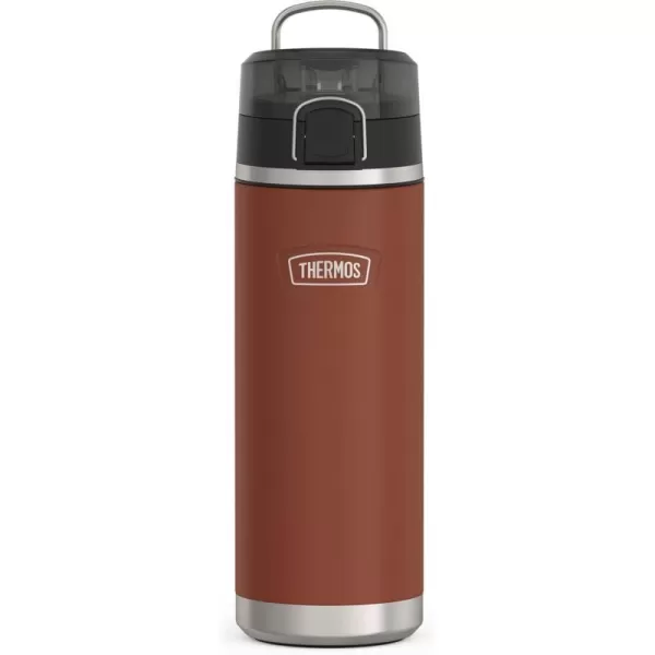 ICON SERIES BY THERMOS Stainless Steel Water Bottle with Spout 24 Ounce Sunset PinkSaddle 24 Ounce Bottle