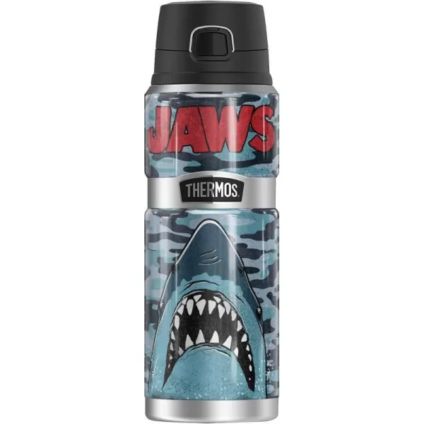 Jaws Camo Jaws THERMOS STAINLESS KING Stainless Steel Drink Bottle Vacuum insulated amp Double Wall 24ozJaws Camo Jaws THERMOS STAINLESS KING Stainless Steel Drink Bottle Vacuum insulated amp Double Wall 24oz