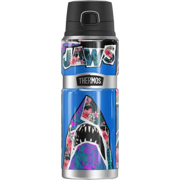 Jaws Floral Paper Collage THERMOS STAINLESS KING Stainless Steel Drink Bottle Vacuum insulated amp Double Wall 24ozJaws Floral Paper Collage THERMOS STAINLESS KING Stainless Steel Drink Bottle Vacuum insulated amp Double Wall 24oz