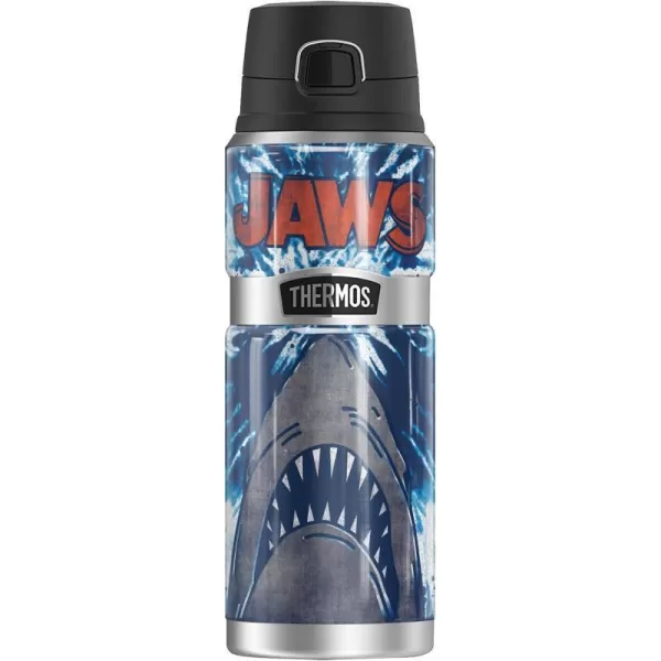 Jaws Ocean Tie Dye THERMOS STAINLESS KING Stainless Steel Drink Bottle Vacuum insulated amp Double Wall 24ozJaws Ocean Tie Dye THERMOS STAINLESS KING Stainless Steel Drink Bottle Vacuum insulated amp Double Wall 24oz