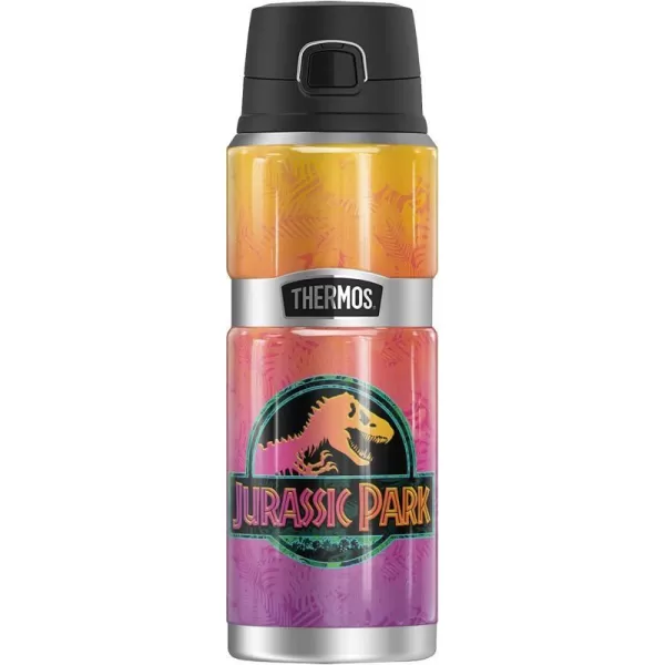 Jurassic Park Neon Jungle Logo THERMOS STAINLESS KING Stainless Steel Drink Bottle Vacuum insulated amp Double Wall 24ozJurassic Park Neon Jungle Logo THERMOS STAINLESS KING Stainless Steel Drink Bottle Vacuum insulated amp Double Wall 24oz