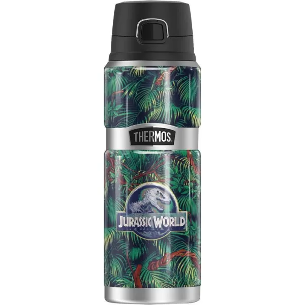 Jurassic World Jurassic World Jungle Logo THERMOS STAINLESS KING Stainless Steel Drink Bottle Vacuum insulated amp Double Wall 24ozJurassic World Jurassic World Jungle Logo THERMOS STAINLESS KING Stainless Steel Drink Bottle Vacuum insulated amp Double Wall 24oz