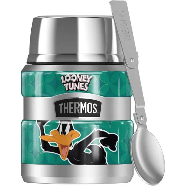 Looney Tunes Lola Bunny Scooter THERMOS STAINLESS KING Stainless Steel Food Jar with Folding Spoon Vacuum insulated amp Double Wall 16oz16 oz Food Jar DAFFY DUCK MID CENTURY PATTERN