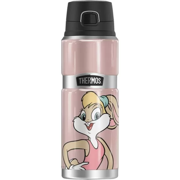 Looney Tunes Lola Bunny THERMOS STAINLESS KING Stainless Steel Drink Bottle Vacuum insulated amp Double Wall 24oz24 oz Bottle LOLA BUNNY