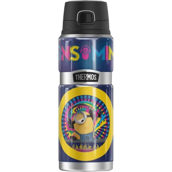 Minions Keep It Chill Trippy Lava THERMOS STAINLESS KING Stainless Steel Drink Bottle Vacuum insulated amp Double Wall 24oz24 oz Bottle DISCO