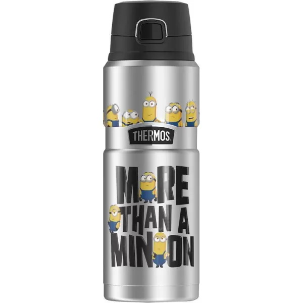 Minions More Than A Minion Bananas THERMOS STAINLESS KING Stainless Steel Drink Bottle Vacuum insulated amp Double Wall 24ozMinions More Than A Minion Bananas THERMOS STAINLESS KING Stainless Steel Drink Bottle Vacuum insulated amp Double Wall 24oz