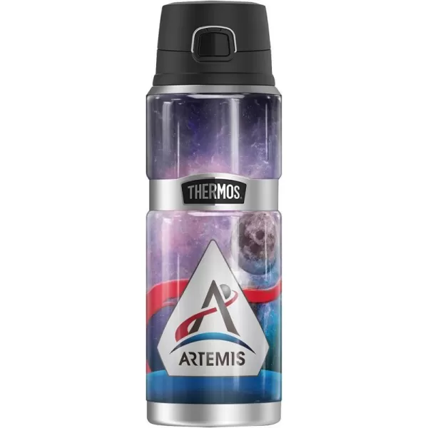 Nasa Artemis To The Moon THERMOS STAINLESS KING Stainless Steel Drink Bottle Vacuum insulated amp Double Wall 24ozNasa Artemis To The Moon THERMOS STAINLESS KING Stainless Steel Drink Bottle Vacuum insulated amp Double Wall 24oz