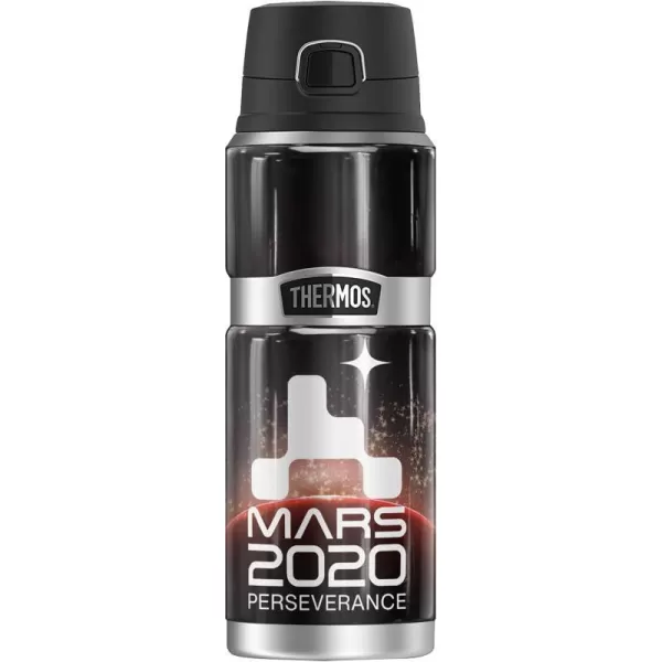 Nasa Mars Perserverance Logo THERMOS STAINLESS KING Stainless Steel Drink Bottle Vacuum insulated amp Double Wall 24oz24 oz Bottle MARS PERSERVERANCE LOGO