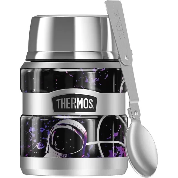 Nasa Worm Floating In Space THERMOS STAINLESS KING Stainless Steel Food Jar with Folding Spoon Vacuum insulated amp Double Wall 16ozNasa Worm Floating In Space THERMOS STAINLESS KING Stainless Steel Food Jar with Folding Spoon Vacuum insulated amp Double Wall 16oz