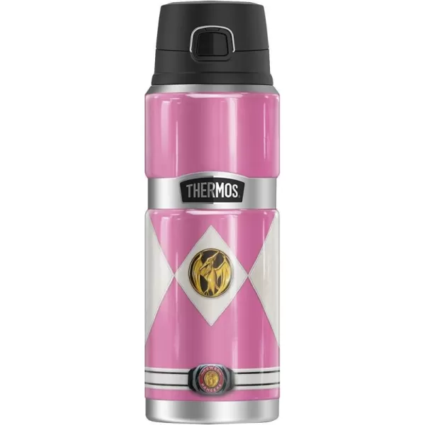 24 oz. Bottle PINK RANGER EMBLEM