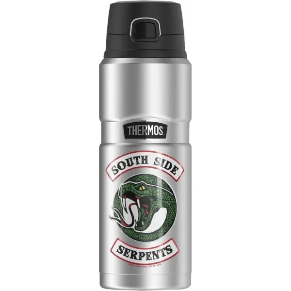 Riverdale South Side Serpents THERMOS STAINLESS KING Stainless Steel Drink Bottle Vacuum insulated amp Double Wall 24ozRiverdale South Side Serpents THERMOS STAINLESS KING Stainless Steel Drink Bottle Vacuum insulated amp Double Wall 24oz