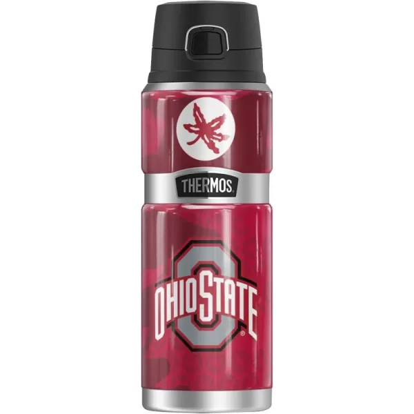 SYRACUSE UNIVERSITY OFFICIAL Camo THERMOS STAINLESS KING Stainless Steel Drink Bottle Vacuum insulated ampamp Double Wall 24ozTHE OHIO STATE UNIVERSITY