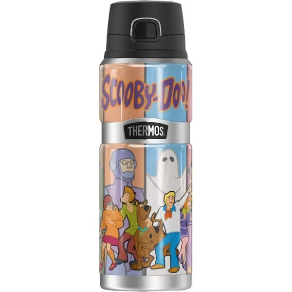 ScoobyDoo Bad Guys THERMOS STAINLESS KING Stainless Steel Drink Bottle Vacuum insulated amp Double Wall 24ozScoobyDoo Bad Guys THERMOS STAINLESS KING Stainless Steel Drink Bottle Vacuum insulated amp Double Wall 24oz