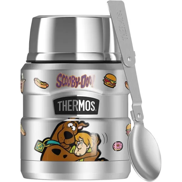 ScoobyDoo Scooby And Shaggy Snacks THERMOS STAINLESS KING Stainless Steel Food Jar with Folding Spoon Vacuum insulated amp Double Wall 16ozScoobyDoo Scooby And Shaggy Snacks THERMOS STAINLESS KING Stainless Steel Food Jar with Folding Spoon Vacuum insulated amp Double Wall 16oz