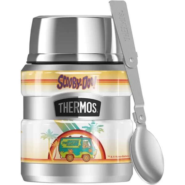 ScoobyDoo The Mystery Machine Rainbow THERMOS STAINLESS KING Stainless Steel Food Jar with Folding Spoon Vacuum insulated amp Double Wall 16ozScoobyDoo The Mystery Machine Rainbow THERMOS STAINLESS KING Stainless Steel Food Jar with Folding Spoon Vacuum insulated amp Double Wall 16oz