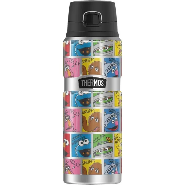 Sesame Street Character Named Blocks THERMOS STAINLESS KING Stainless Steel Drink Bottle Vacuum insulated amp Double Wall 24ozSesame Street Character Named Blocks THERMOS STAINLESS KING Stainless Steel Drink Bottle Vacuum insulated amp Double Wall 24oz