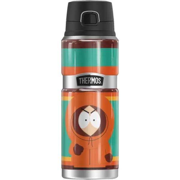 South Park Stan THERMOS STAINLESS KING Stainless Steel Drink Bottle Vacuum insulated amp Double Wall 24oz24 oz Bottle KENNY