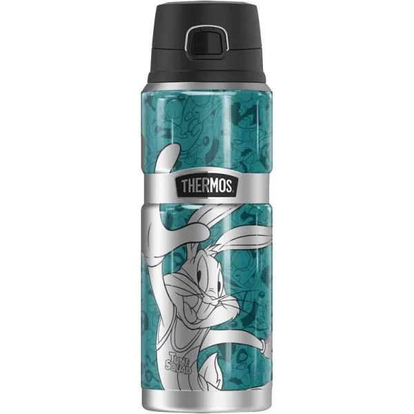 Space Jam A New Legacy Metallic Bugs THERMOS STAINLESS KING Stainless Steel Drink Bottle Vacuum insulated amp Double Wall 24oz24 oz Bottle Bugs