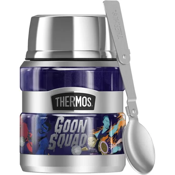 Space Jam A New Legacy Space Jam Logo THERMOS STAINLESS KING Stainless Steel Food Jar with Folding Spoon Vacuum insulated amp Double Wall 16oz16 oz Food Jar GOON SQUAD