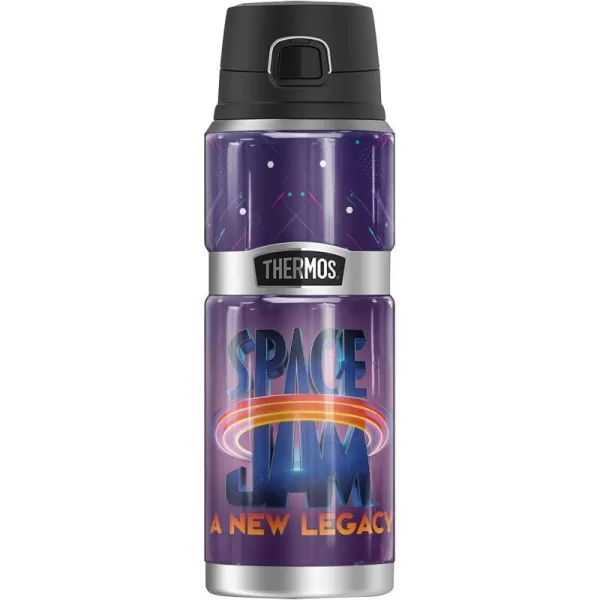 Space Jam A New Legacy Toon Squad Logo THERMOS STAINLESS KING Stainless Steel Drink Bottle Vacuum insulated amp Double Wall 24oz24 oz Bottle SPACE JAM