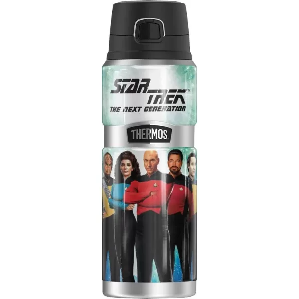 Star Trek Next Generation Crew THERMOS STAINLESS KING Stainless Steel Drink Bottle Vacuum insulated amp Double Wall 24ozStar Trek Next Generation Crew THERMOS STAINLESS KING Stainless Steel Drink Bottle Vacuum insulated amp Double Wall 24oz