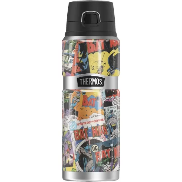 24 oz Tumbler Batman Comic Covers