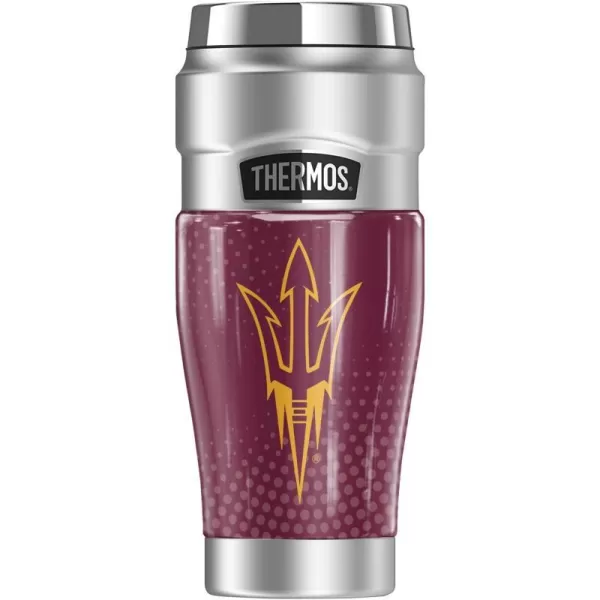 THERMOS ARIZONA STATE UNIVERSITY OFFICIAL TieDye STAINLESS KING Stainless Steel Travel Tumbler Vacuum insulated amp Double Wall 16oz16 oz Tumbler RADIAL DOTS