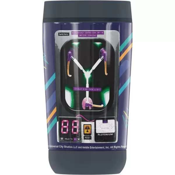 THERMOS Back To The Future Powered By Flux Capacitor GUARDIAN COLLECTION Stainless Steel Travel Tumbler Vacuum insulated amp Double Wall 12 ozTHERMOS Back To The Future Powered By Flux Capacitor GUARDIAN COLLECTION Stainless Steel Travel Tumbler Vacuum insulated amp Double Wall 12 oz