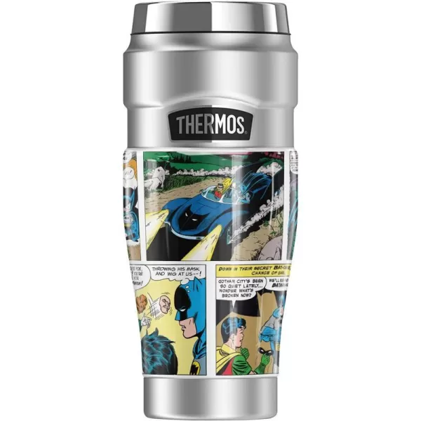 THERMOS Batman Batman Comic Panels STAINLESS KING Stainless Steel Travel Tumbler Vacuum insulated amp Double Wall 16ozTHERMOS Batman Batman Comic Panels STAINLESS KING Stainless Steel Travel Tumbler Vacuum insulated amp Double Wall 16oz