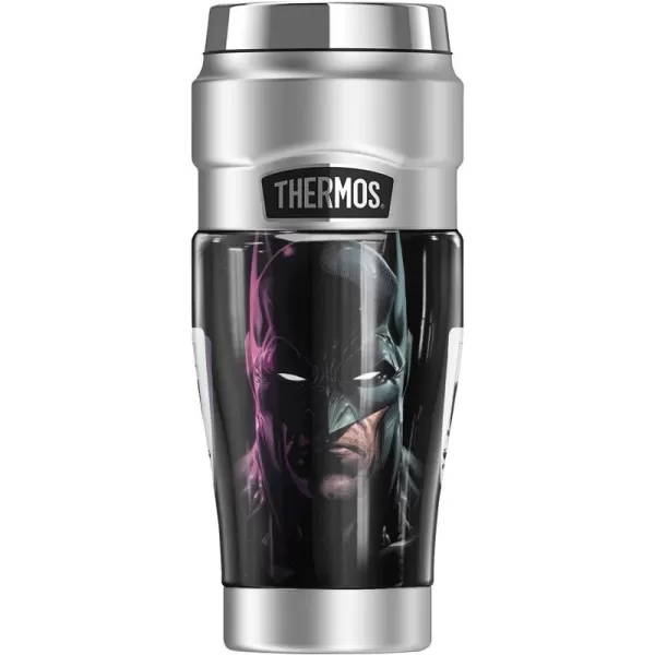 THERMOS Batman Batman vs Joker STAINLESS KING Stainless Steel Travel Tumbler Vacuum insulated amp Double Wall 16ozTHERMOS Batman Batman vs Joker STAINLESS KING Stainless Steel Travel Tumbler Vacuum insulated amp Double Wall 16oz