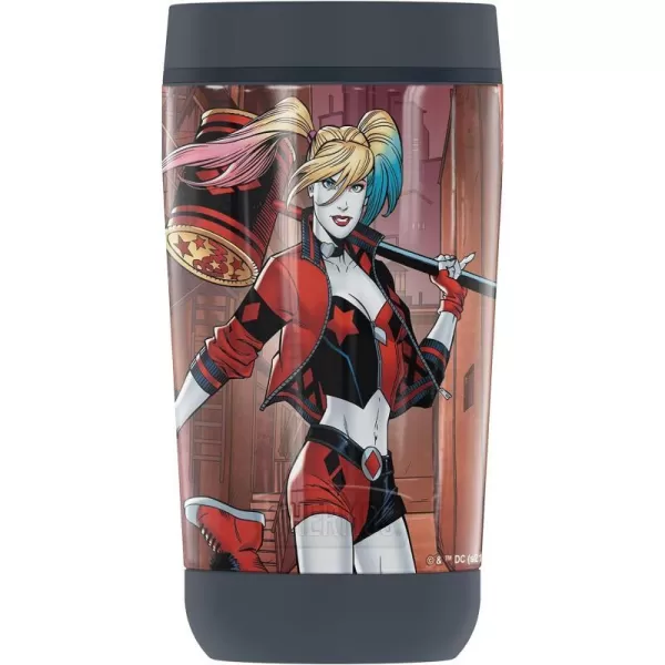 THERMOS Batman Joker Arkham GUARDIAN COLLECTION Stainless Steel Travel Tumbler Vacuum insulated amp Double Wall 12 oz12 oz Tumbler HARLEY QUINN ALLEY