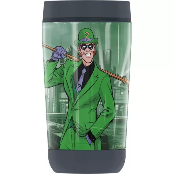 THERMOS Batman Joker Arkham GUARDIAN COLLECTION Stainless Steel Travel Tumbler Vacuum insulated amp Double Wall 12 oz12 oz Tumbler RIDDLER DOCKS