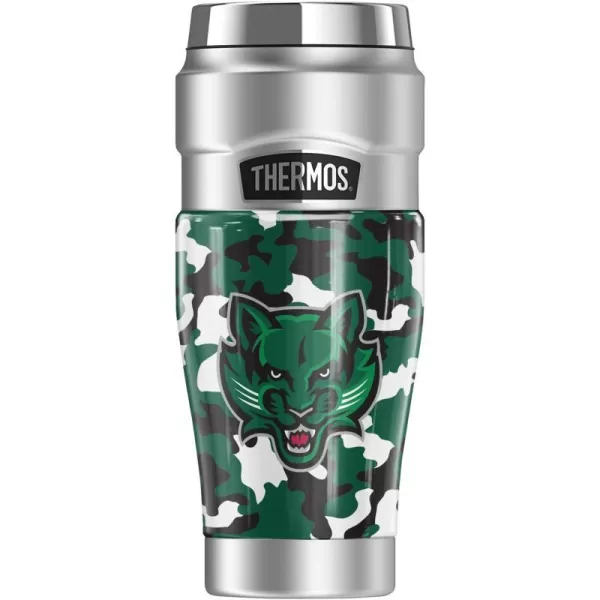 THERMOS Binghamton University OFFICIAL TieDye STAINLESS KING Stainless Steel Travel Tumbler Vacuum insulated amp Double Wall 16oz16 oz Tumbler Camo