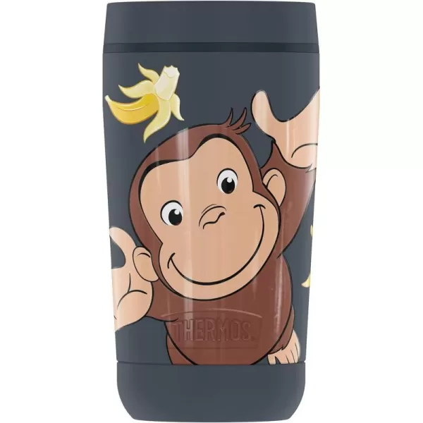 THERMOS Curious George Curious George Bananas GUARDIAN COLLECTION Stainless Steel Travel Tumbler Vacuum insulated amp Double Wall 12 ozTHERMOS Curious George Curious George Bananas GUARDIAN COLLECTION Stainless Steel Travel Tumbler Vacuum insulated amp Double Wall 12 oz