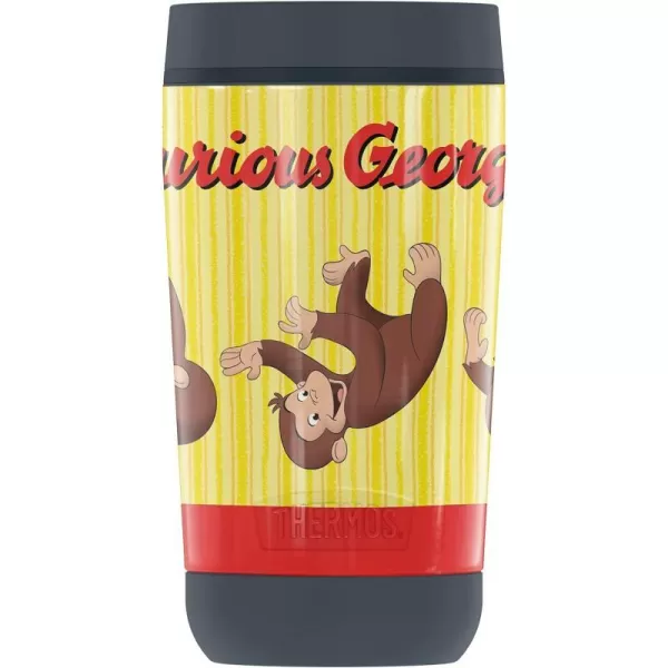 THERMOS Curious George Rolling George GUARDIAN COLLECTION Stainless Steel Travel Tumbler Vacuum insulated amp Double Wall 12 ozTHERMOS Curious George Rolling George GUARDIAN COLLECTION Stainless Steel Travel Tumbler Vacuum insulated amp Double Wall 12 oz