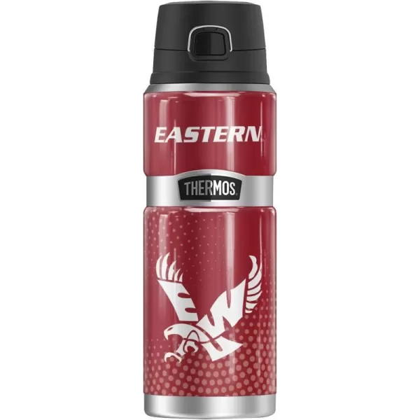 THERMOS Eastern Washington University OFFICIAL TieDye STAINLESS KING Stainless Steel Drink Bottle Vacuum insulated amp Double Wall 24oz24 oz Bottle RADIAL DOTS