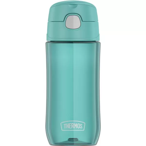 THERMOS FUNTAINER 16 Ounce Plastic Hydration Bottle with Spout RaspberryAqua