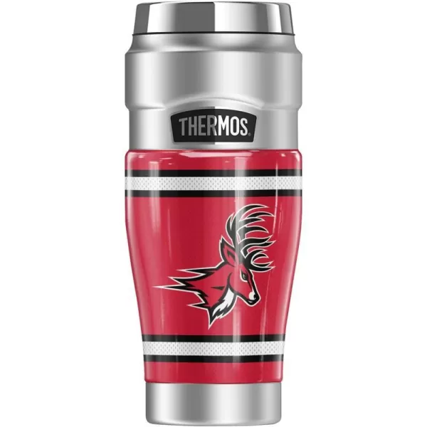 THERMOS Fairfield University OFFICIAL Jersey Stripes STAINLESS KING Stainless Steel Travel Tumbler Vacuum insulated amp Double Wall 16ozTHERMOS Fairfield University OFFICIAL Jersey Stripes STAINLESS KING Stainless Steel Travel Tumbler Vacuum insulated amp Double Wall 16oz