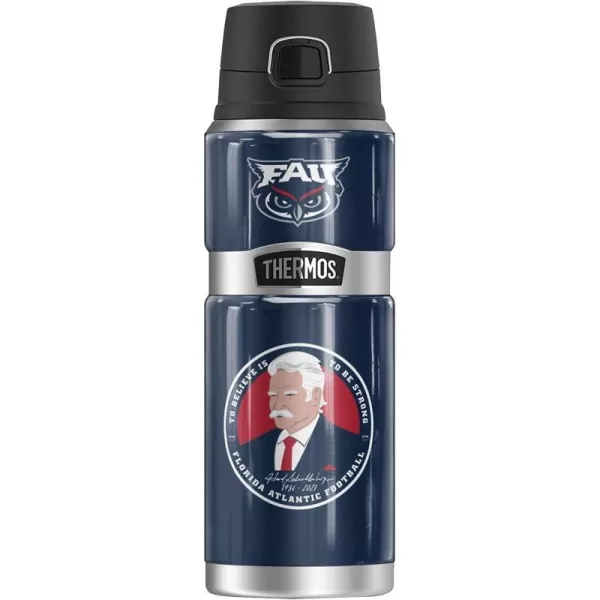 THERMOS Florida Atlantic University OFFICIAL TieDye STAINLESS KING Stainless Steel Drink Bottle Vacuum insulated amp Double Wall 24oz24 oz Bottle SCHNELLENBERGER