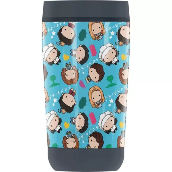 THERMOS Friends Chibi Pattern GUARDIAN COLLECTION Stainless Steel Travel Tumbler Vacuum insulated amp Double Wall 12 oz12 oz Tumbler CHIBI PATTERN