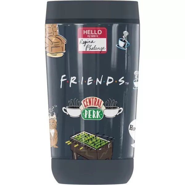 THERMOS Friends Chibi Pattern GUARDIAN COLLECTION Stainless Steel Travel Tumbler Vacuum insulated amp Double Wall 12 oz12 oz Tumbler THE ONE WITH