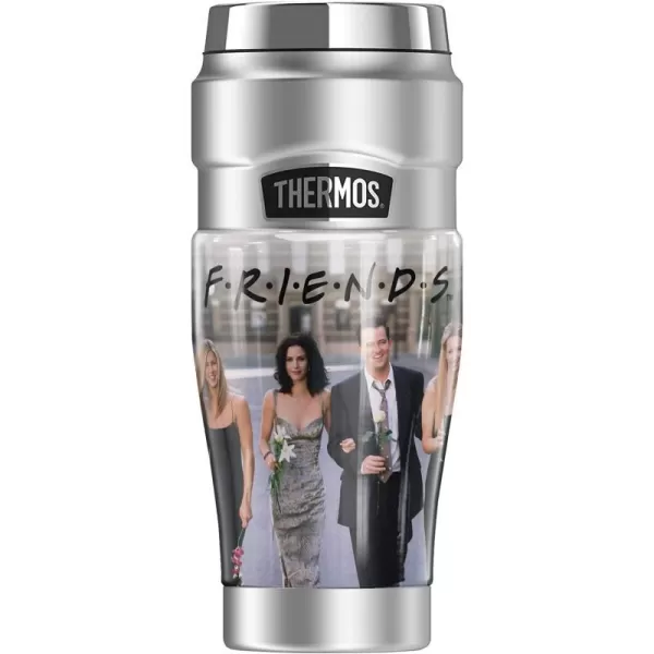 THERMOS Friends Group Shot STAINLESS KING Stainless Steel Travel Tumbler Vacuum insulated amp Double Wall 16oz16 oz Tumbler GROUP SHOT