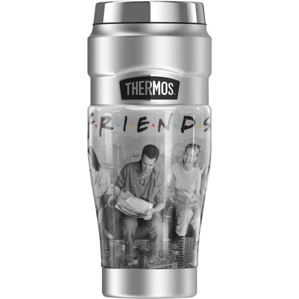 THERMOS Friends Group Shot STAINLESS KING Stainless Steel Travel Tumbler Vacuum insulated amp Double Wall 16oz16 oz Tumbler LUNCH BREAK GROUP PHOTO