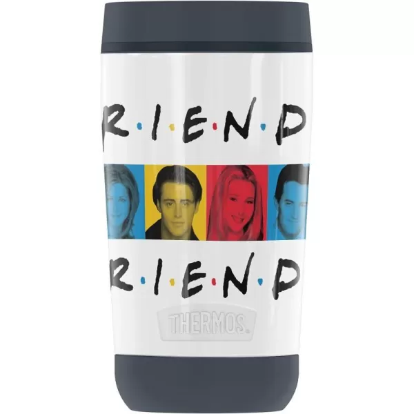 THERMOS Friends ITS All About Friends GUARDIAN COLLECTION Stainless Steel Travel Tumbler Vacuum insulated amp Double Wall 12oz12 oz Tumbler HEADSHOTS